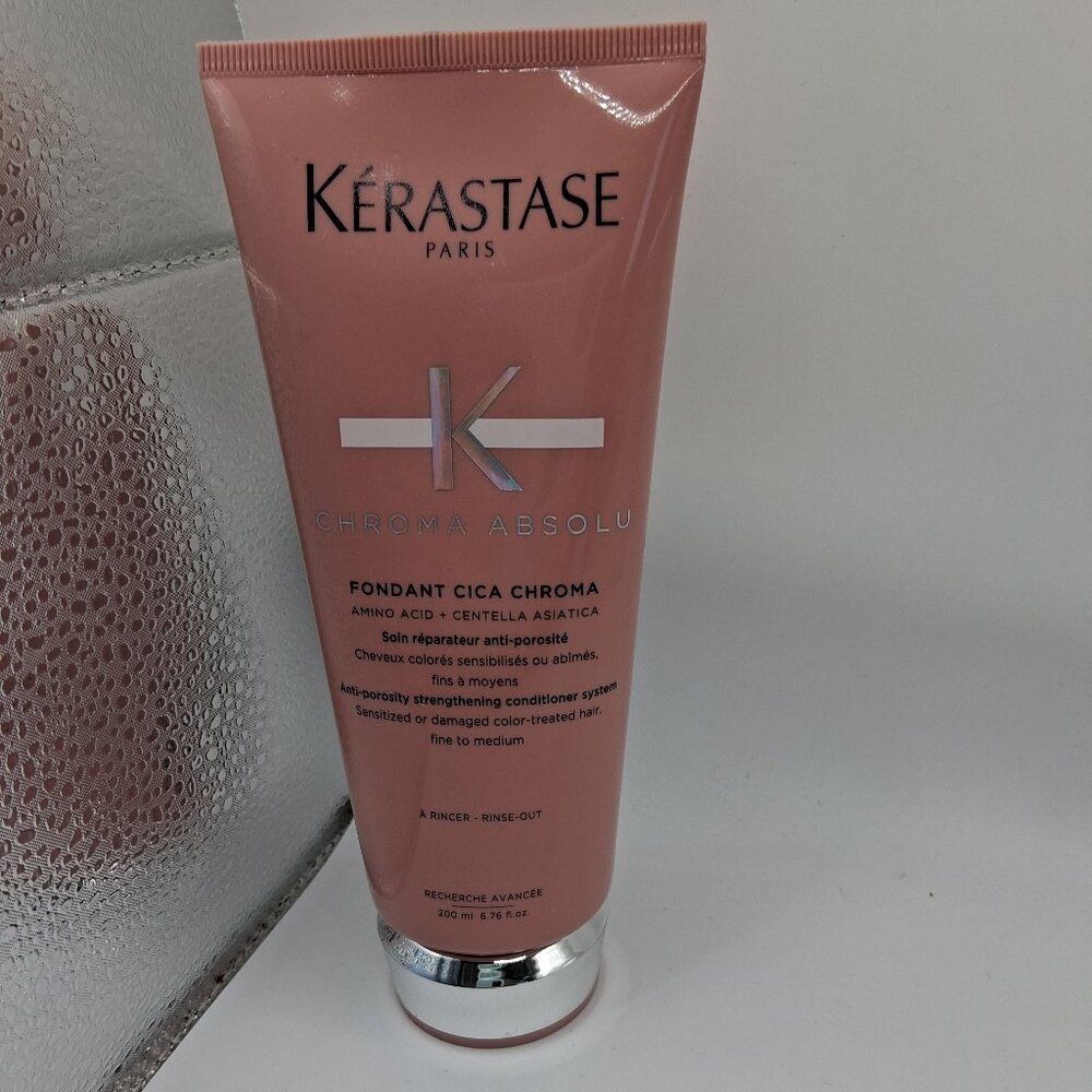 Kérastase Chroma Absolu Fondant Cica Chroma Conditioner 200ml 6.76floz Rinse Out